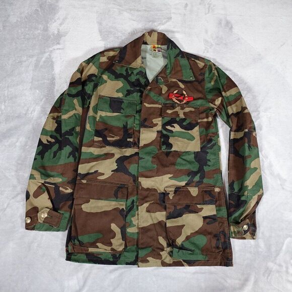 Apolinar 1948 Camo Army Field Jacket Mens Small Tall Fit Custom Logo - Picture 1 of 13